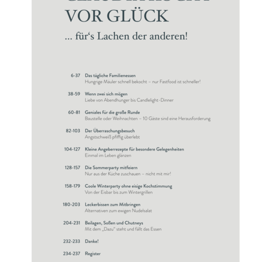 Das Kochbuch von Claudia Fenzel – "Claudia kocht vor Glück" | © Fenzel Claudia und Stefan